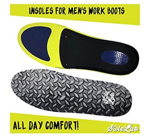 best sole lab for men insoles for work boots 